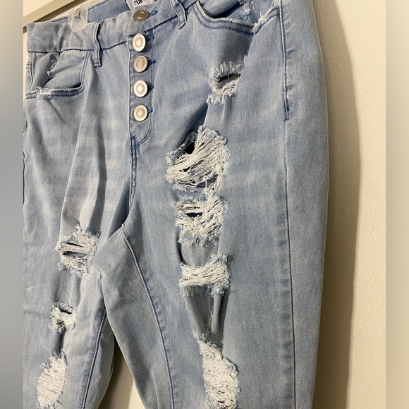 Rue21 Size 16 High Rise Light Blue Skinny Jeans - Picture 2 of 6
